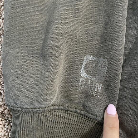 Carhartt Hoodie Mens 3XL Tall Rain Defender Original Fit Distressed Thrashed - Picture 7 of 11